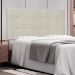 Painel para Cama Box Queen Verona Poliuretano Marfim