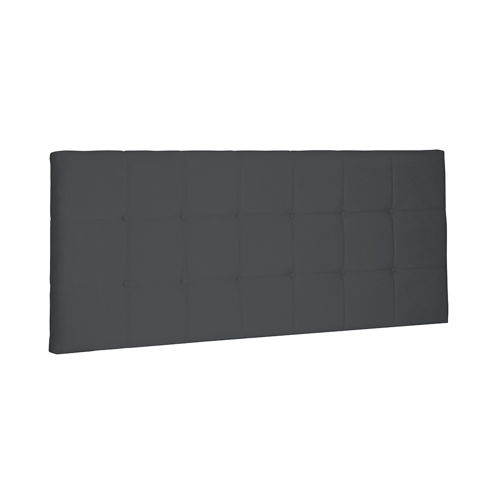 Painel para Cama Box Queen Verona Suede Cinza