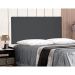 Painel para Cama Box Queen Verona Suede Cinza
