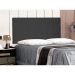 Painel para Cama Box Queen Verona Suede Preto