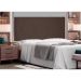 Painel para Cama Box Solteiro Aquilla Suede Café