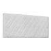 Painel para Cama Box Solteiro Esmeralda Poliuretano Branco