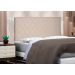 Painel para Cama Box Solteiro Esmeralda Suede Bege