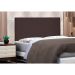 Painel para Cama Box Solteiro Esmeralda Suede Café