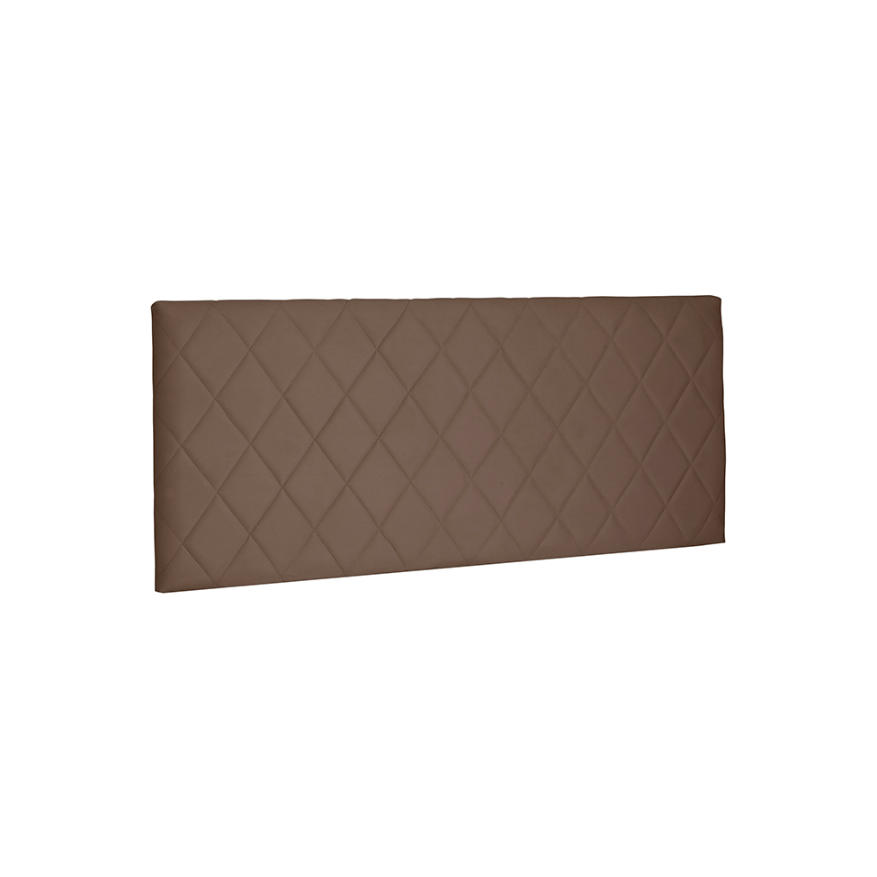 Painel para Cama Box Solteiro Esmeralda Suede Caramelo