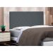 Painel para Cama Box Solteiro Esmeralda Suede Cinza