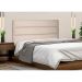 Painel para Cama Box Solteiro La Italiana Suede Bege