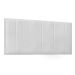Painel para Cama Box Solteiro Ravenna Poliuretano Branco