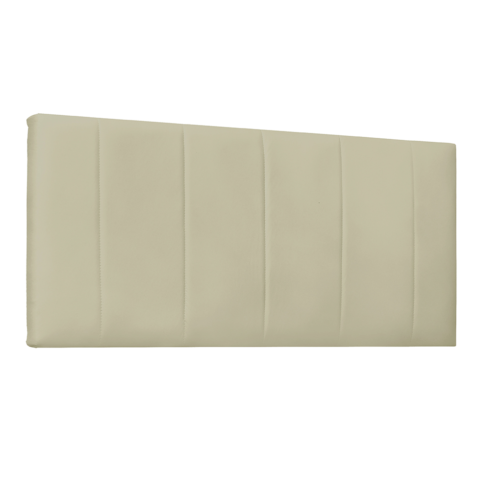 Painel para Cama Box Solteiro Ravenna Poliuretano Marfim