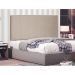 Painel para Cama Box Solteiro Ravenna Suede Bege