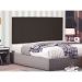 Painel para Cama Box Solteiro Ravenna Suede Café