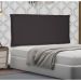 Painel para Cama Box Solteiro Veneza Suede Preto