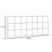 Painel para Cama Box Solteiro Verona Suede Azul