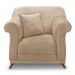 Poltrona Abruzzo Suede Bege