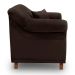Poltrona Abruzzo Suede Café