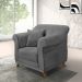 Poltrona Abruzzo Suede Cinza