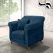 Poltrona Abruzzo Veludo Azul Marinho