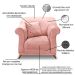 Poltrona Abruzzo Veludo Rosa