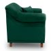Poltrona Abruzzo Veludo Verde Floresta