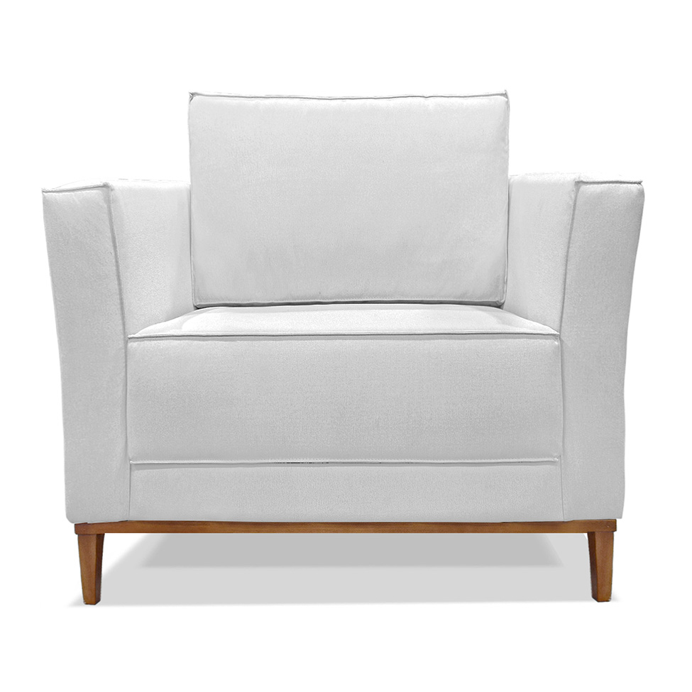 Poltrona Potenza Linho Grigio