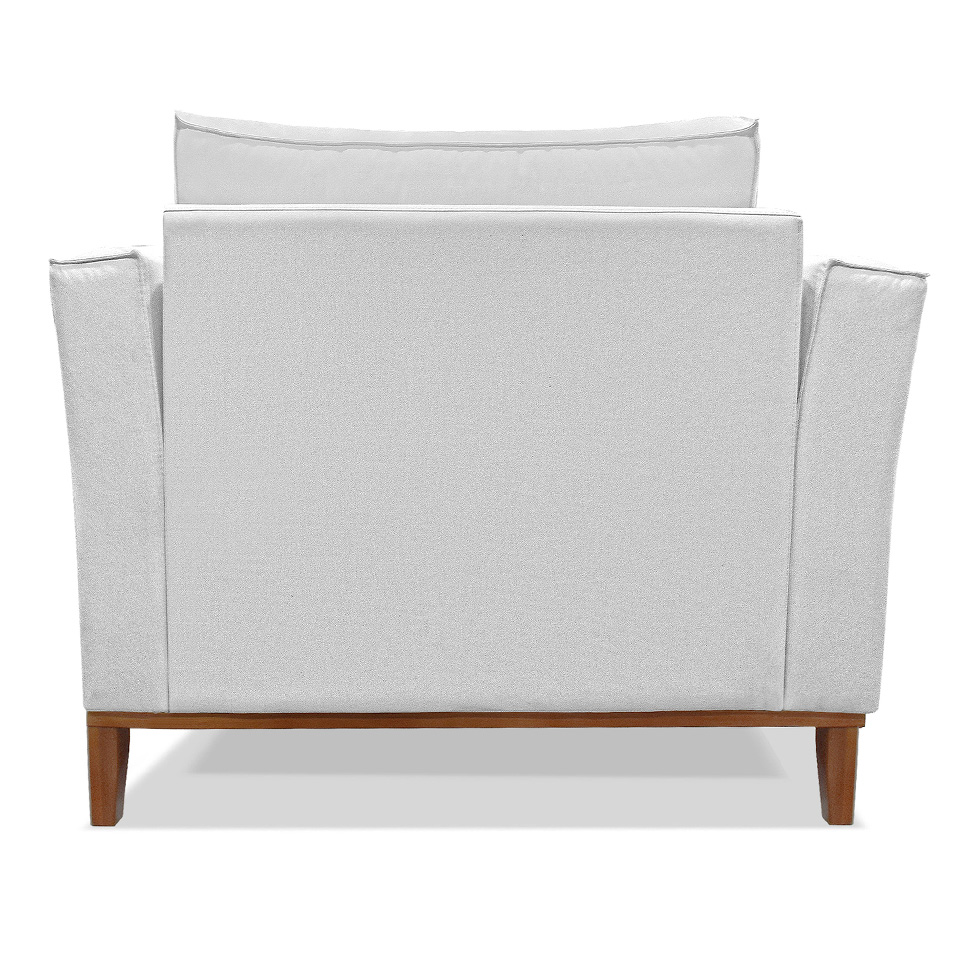 Poltrona Potenza Linho Grigio