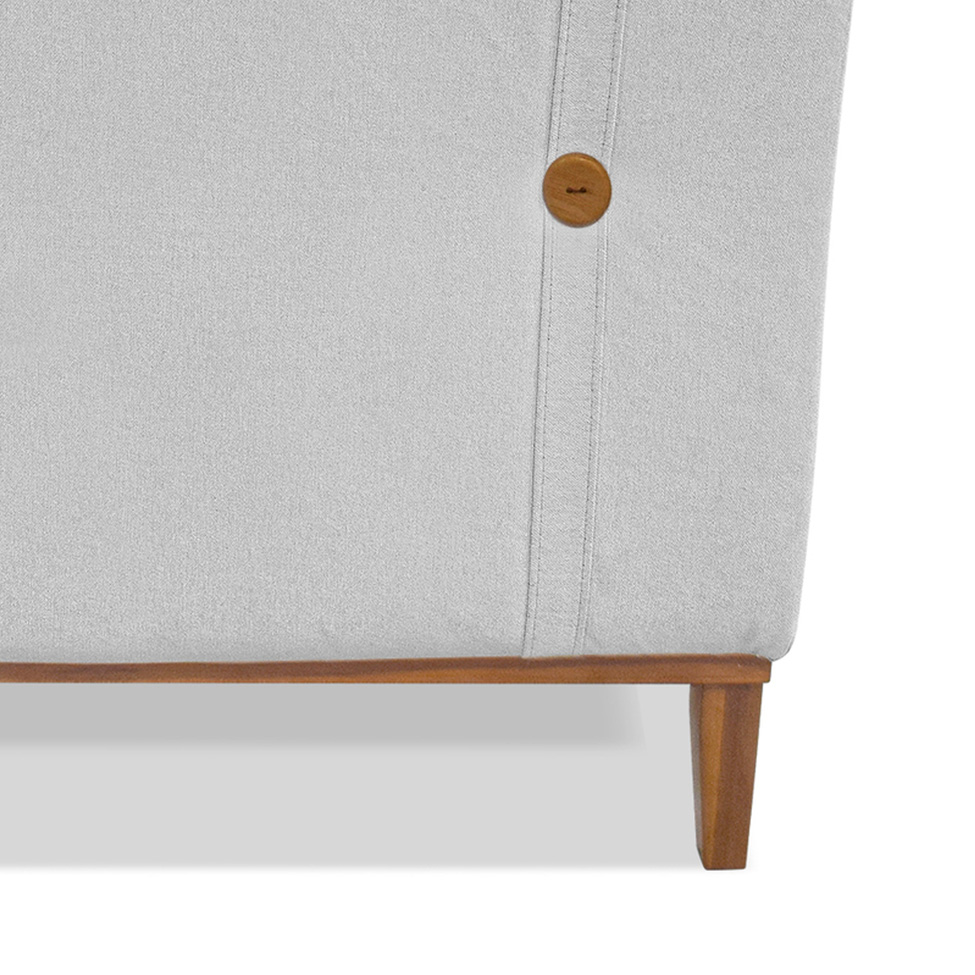 Poltrona Potenza Linho Grigio