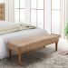 Recamier Gênova Suede Bege 90 cm