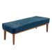 Recamier Gênova Veludo Azul Marinho 140 cm