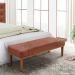 Recamier Gênova Veludo Cobre 160 cm