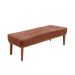 Recamier Gênova Veludo Cobre 195 cm