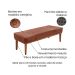 Recamier Gênova Veludo Cobre 195 cm