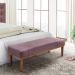 Recamier Gênova Veludo Uva 140 cm