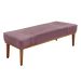 Recamier Gênova Veludo Uva 140 cm