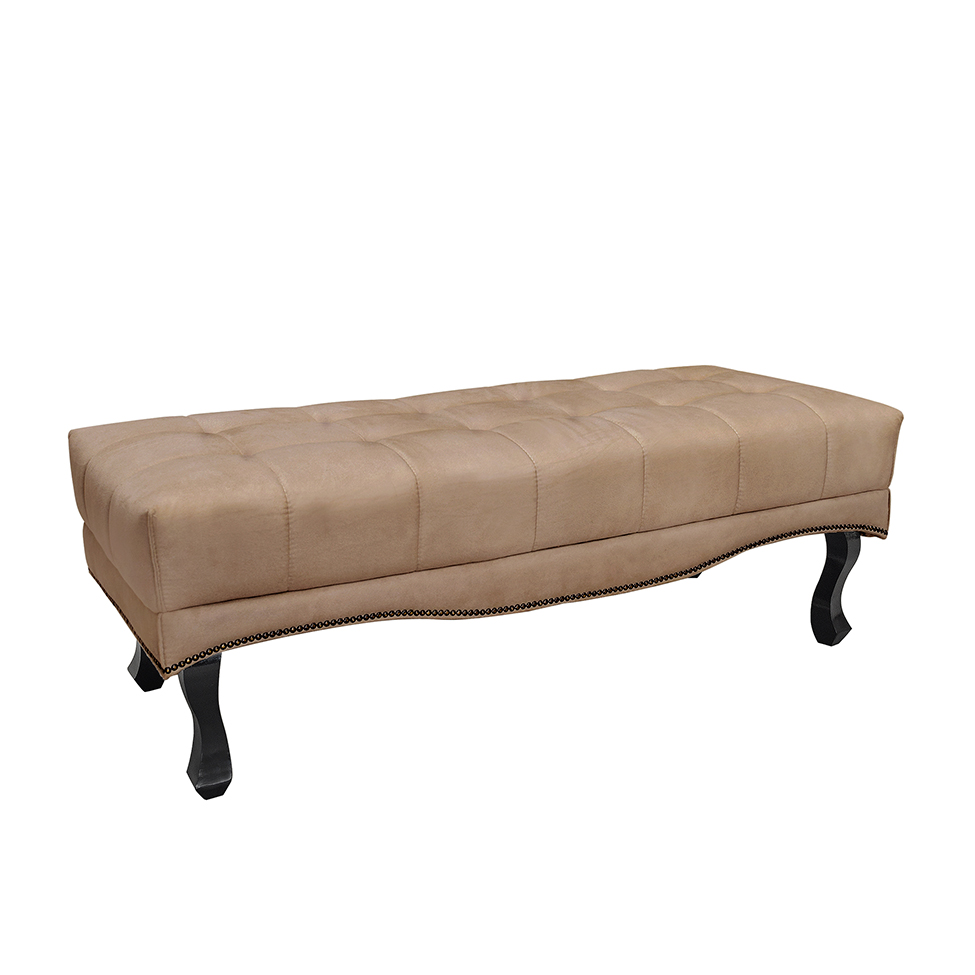 Recamier Vicenza Suede Bege 195 cm