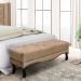 Recamier Vicenza Suede Bege 90 cm