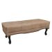 Recamier Vicenza Suede Bege 90 cm