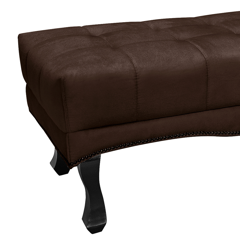 Recamier Vicenza Suede Café 140 cm