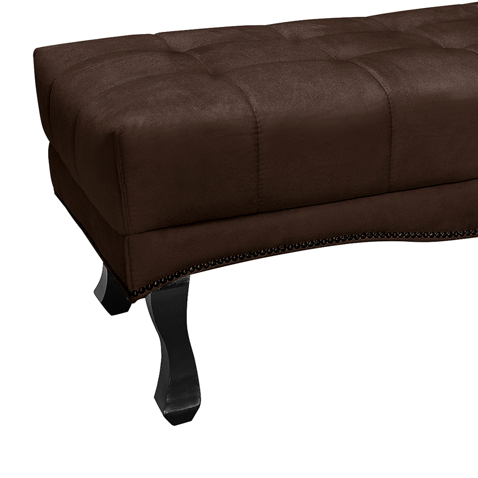 Recamier Vicenza Suede Café 160 cm