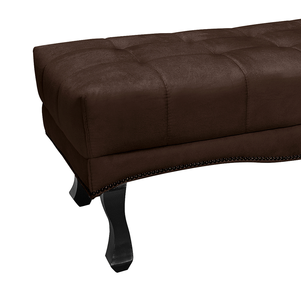 Recamier Vicenza Suede Café 195 cm