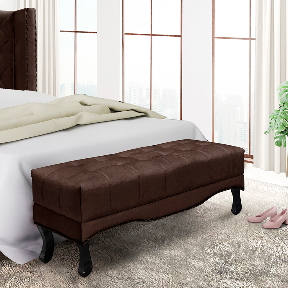 Recamier Vicenza Suede Café 90 cm
