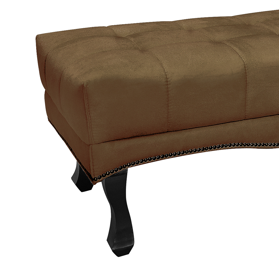 Recamier Vicenza Suede Caramelo 140 cm