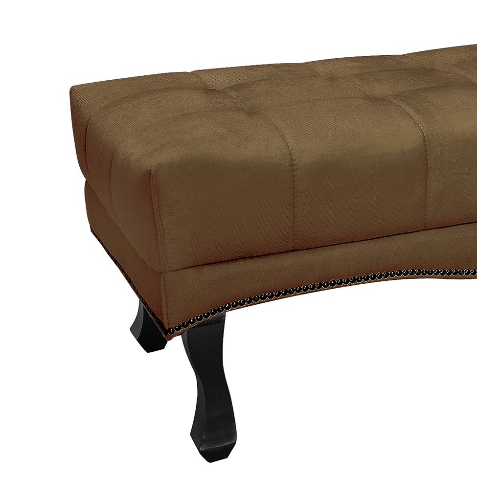 Recamier Vicenza Suede Caramelo 160 cm