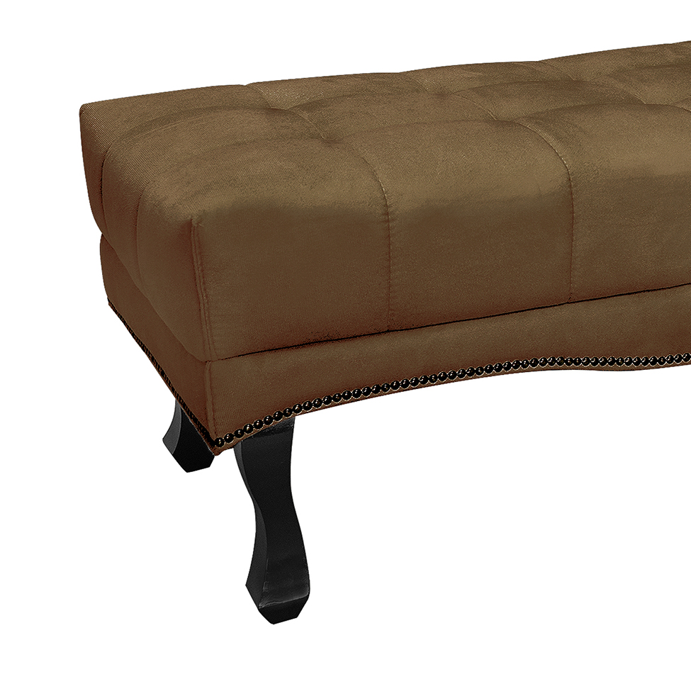 Recamier Vicenza Suede Caramelo 195 cm