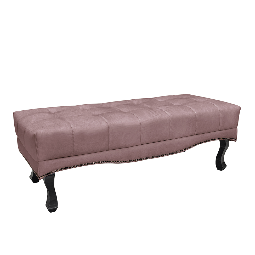 Recamier Vicenza Veludo Lilás 195 cm