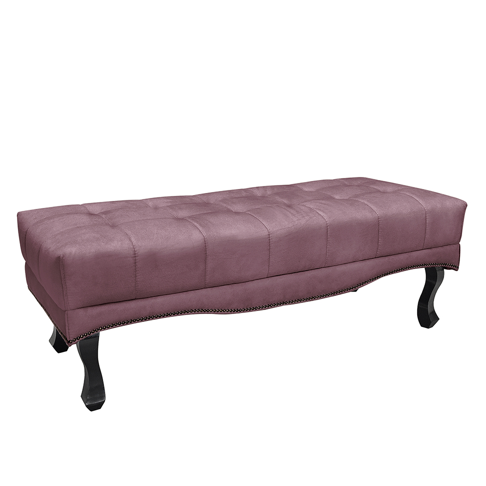 Recamier Vicenza Veludo Uva 140 cm