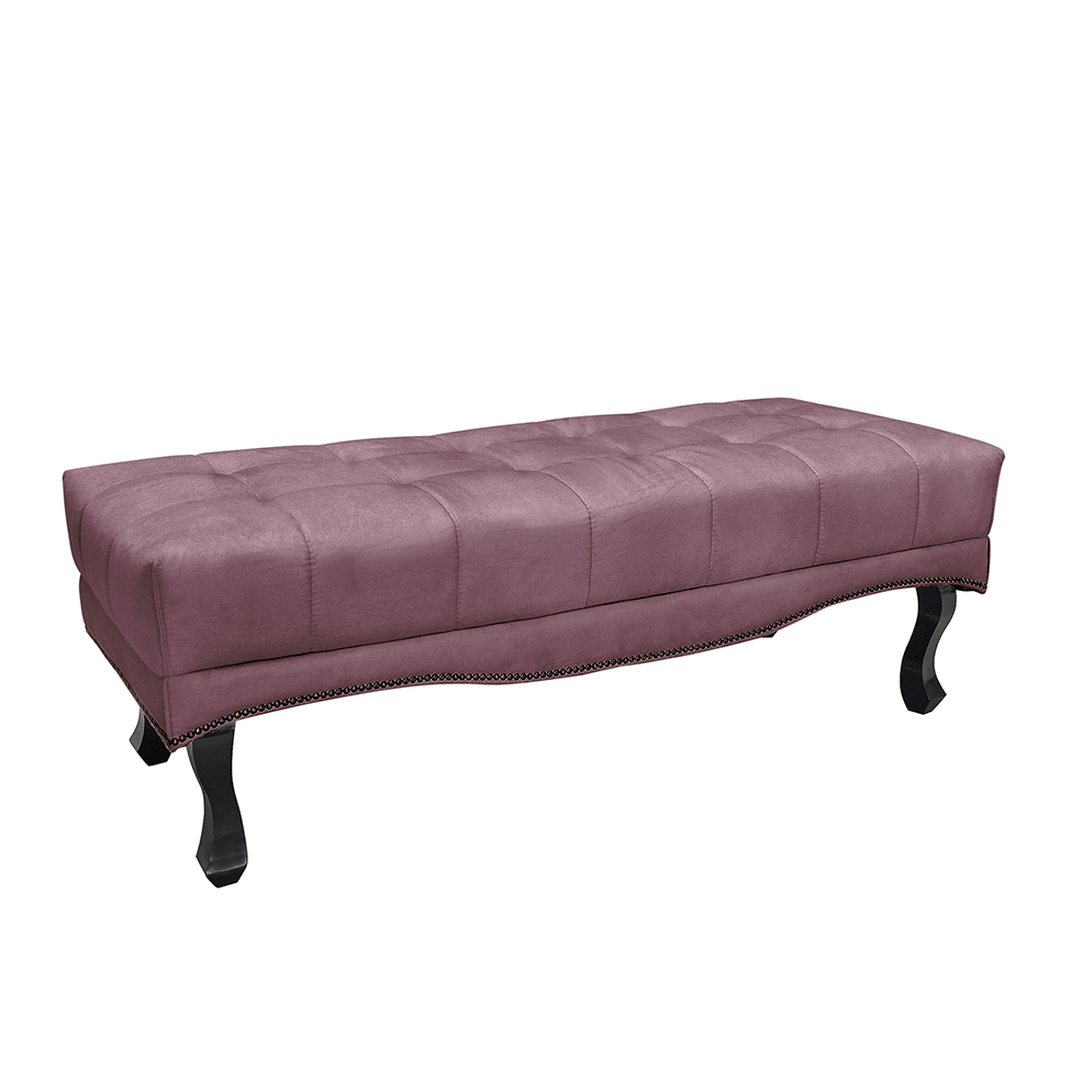 Recamier Vicenza Veludo Uva 160 cm