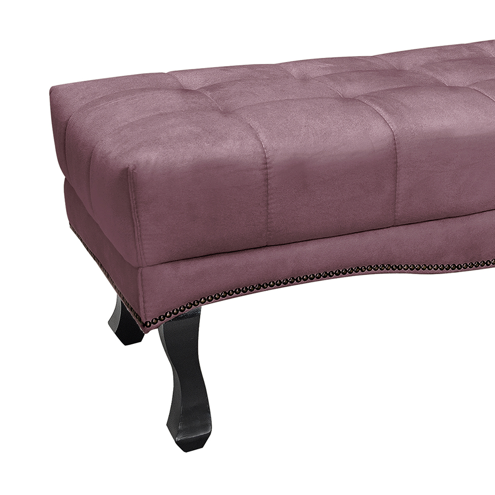 Recamier Vicenza Veludo Uva 160 cm