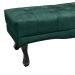 Recamier Vicenza Veludo Verde 195 cm