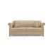 Sofá 3 Lugares Abruzzo Linho Dourado 220 cm