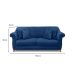 Sofá 3 Lugares Abruzzo Suede Azul Marinho 180 cm